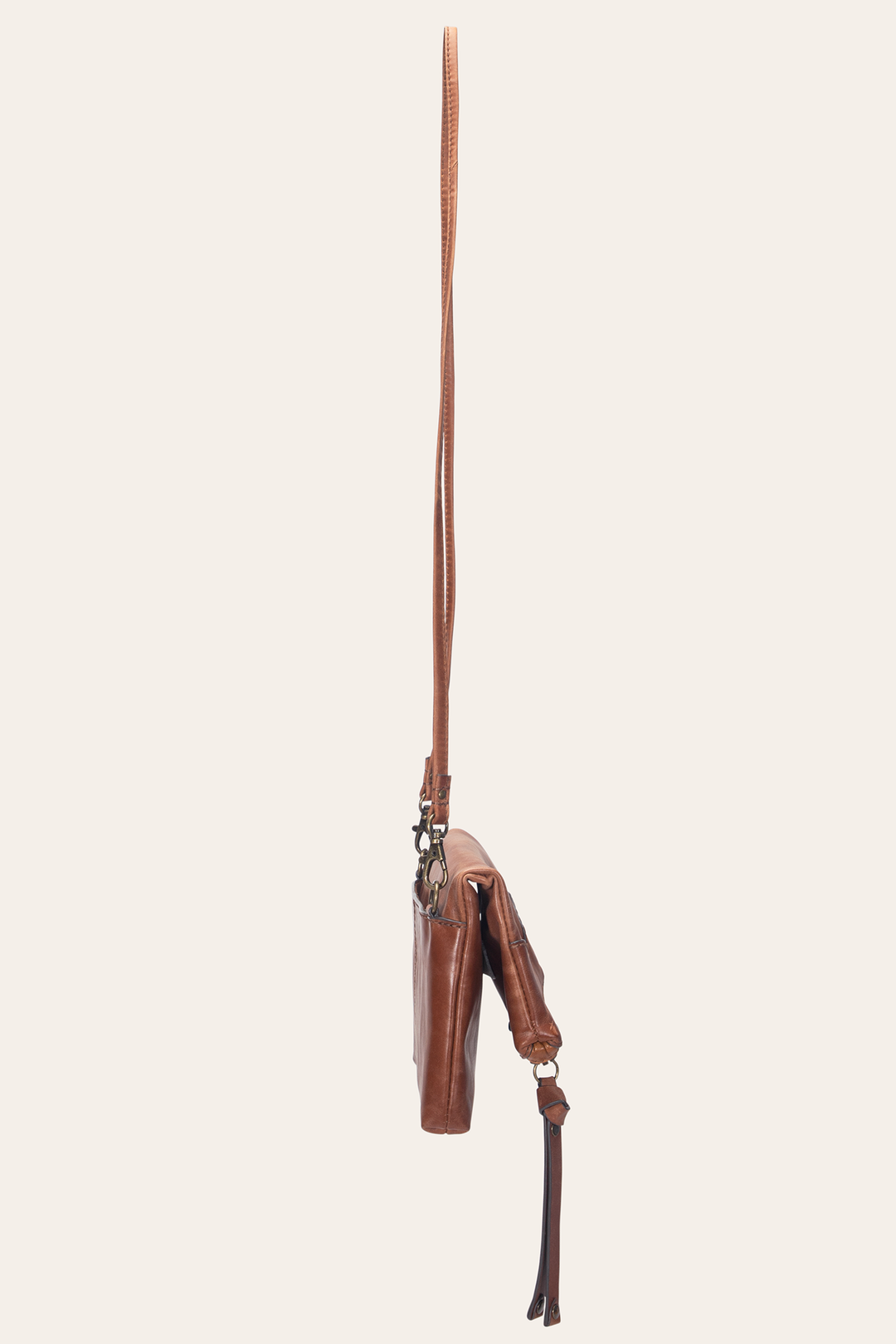 Melissa Cognac Crossbody Clutch | Frye Cognac