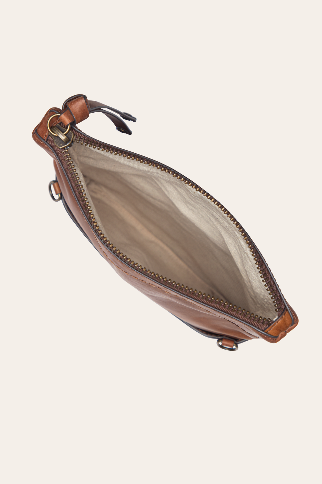 Melissa Cognac Crossbody Clutch | Frye Cognac