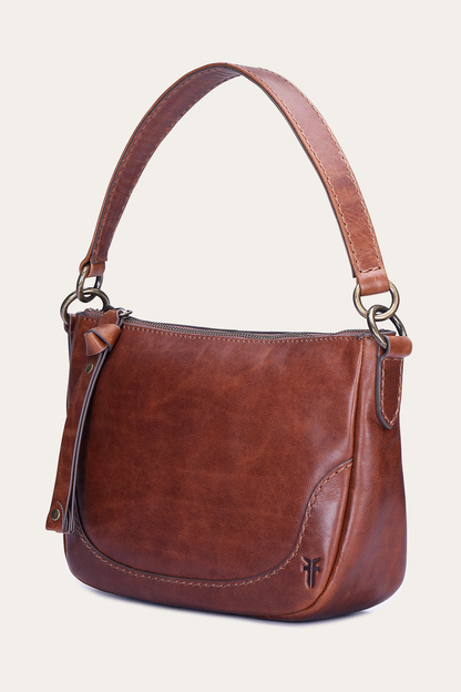 Melissa Cognac Crossbody | Frye Cognac