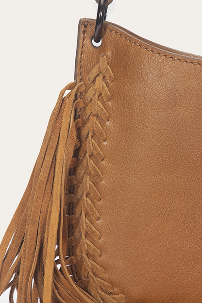 Light Whiskey Faye Mini Crossbody | Frye Light Whiskey