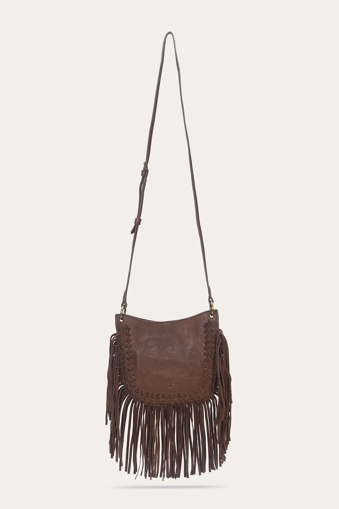 Cognac Faye Mini Crossbody | Frye Cognac