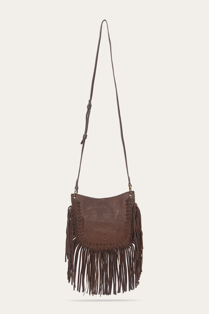 Cognac Faye Mini Crossbody | Frye Cognac