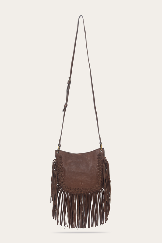 Cognac Faye Mini Crossbody | Frye Cognac