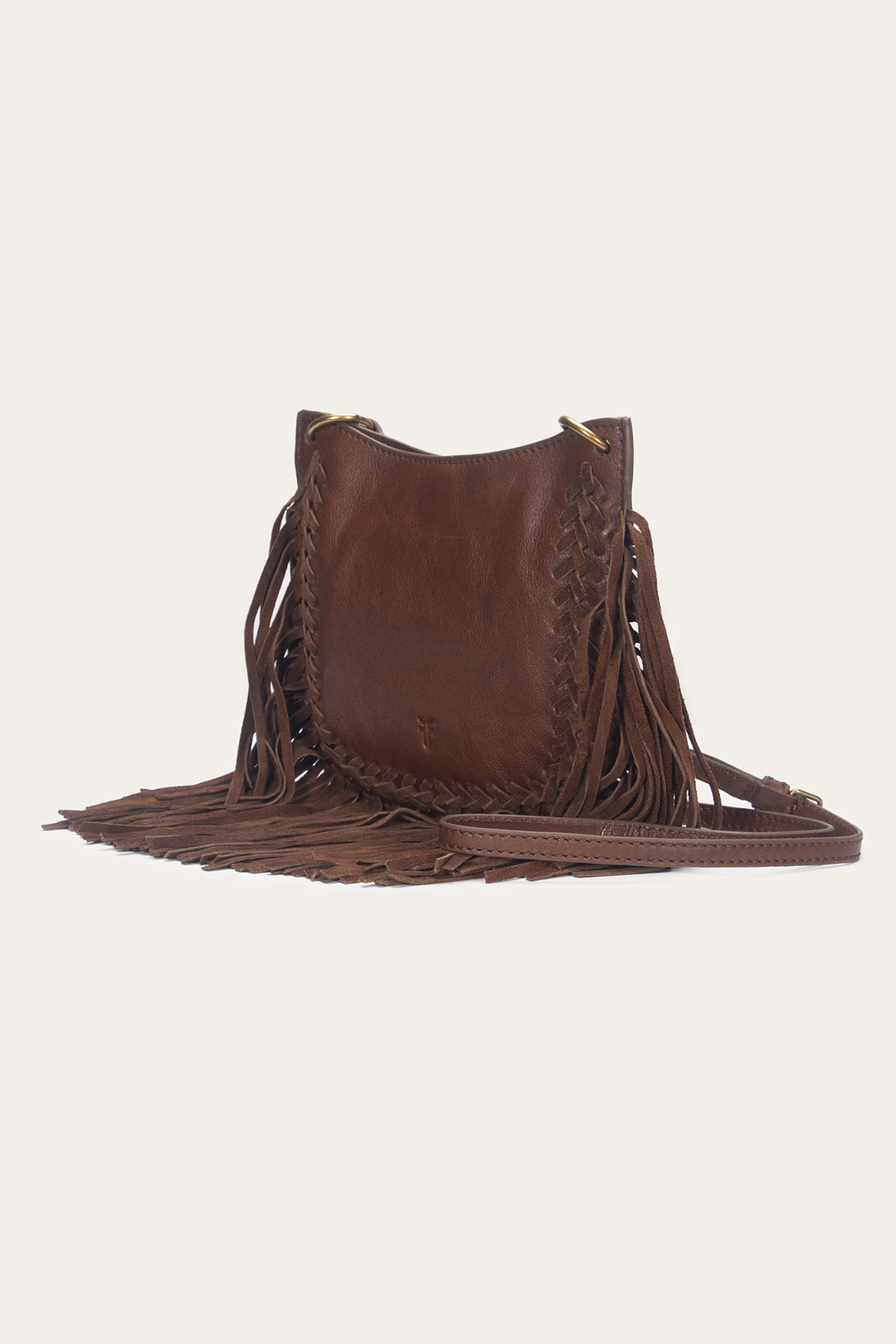 Cognac Faye Mini Crossbody | Frye Cognac