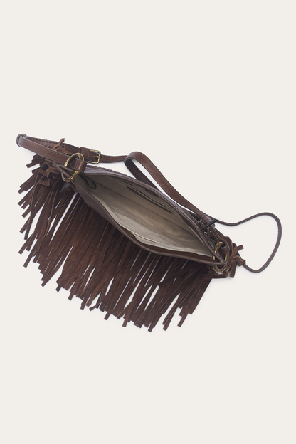Cognac Faye Mini Crossbody | Frye Cognac