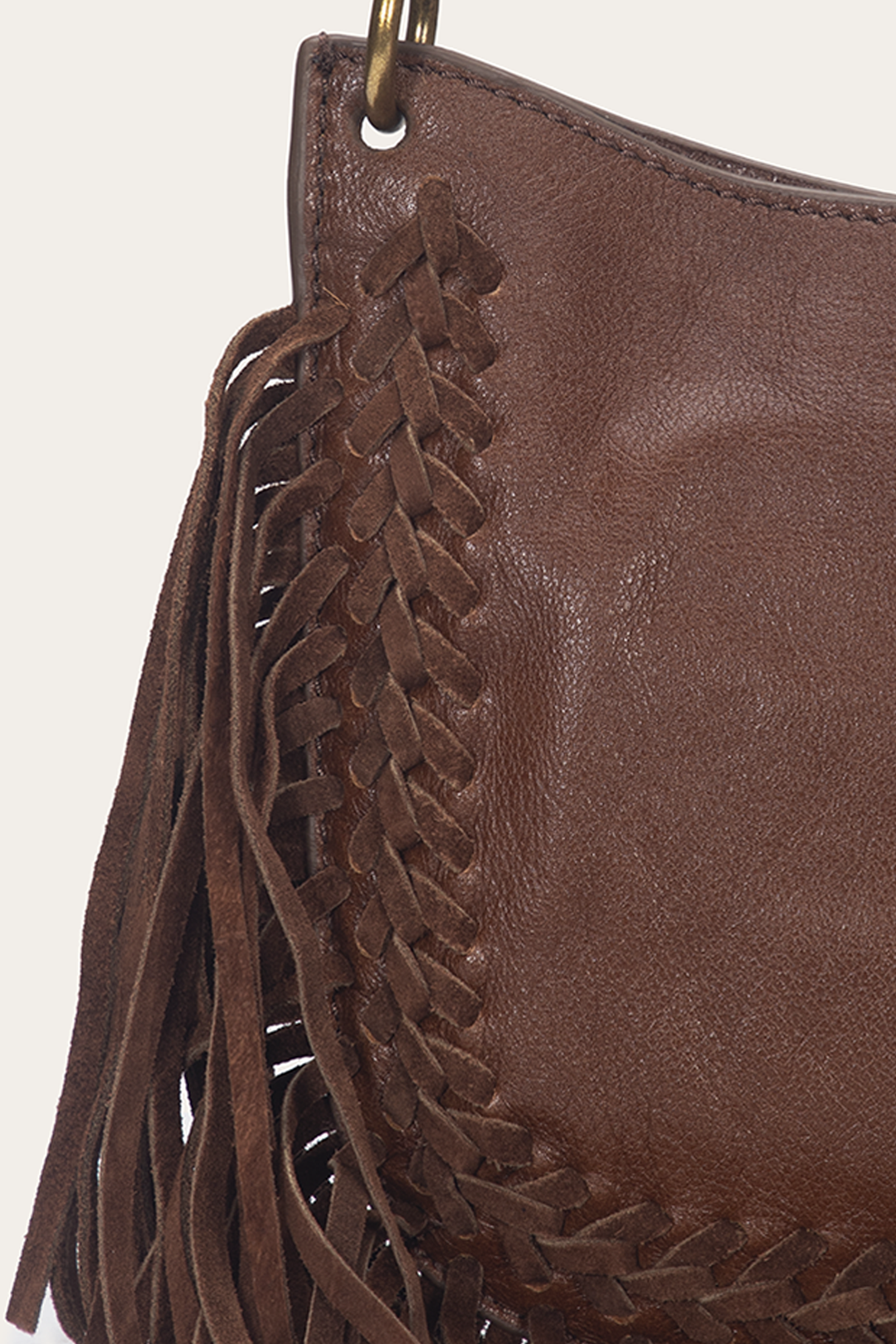 Cognac Faye Mini Crossbody | Frye Cognac