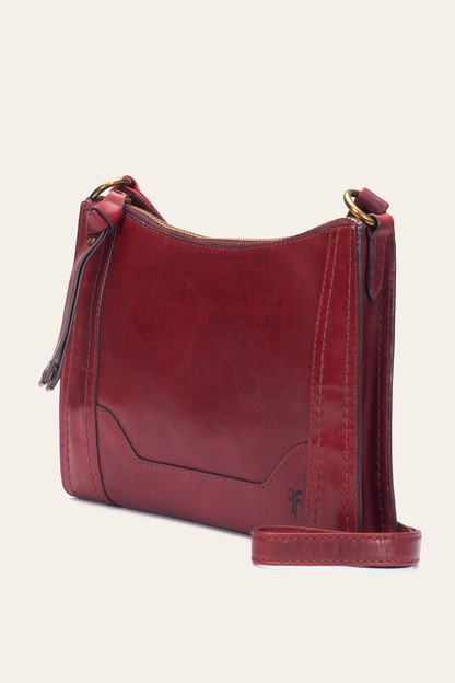 Berry Lacquer Melissa Zip Crossbody | Frye Berry Lacquer