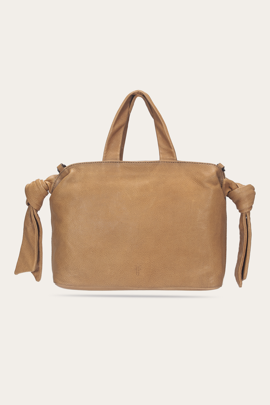 Beige Nora Knotted Satchel | Frye Beige