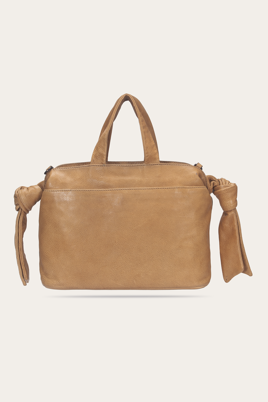 Beige Nora Knotted Satchel | Frye Beige