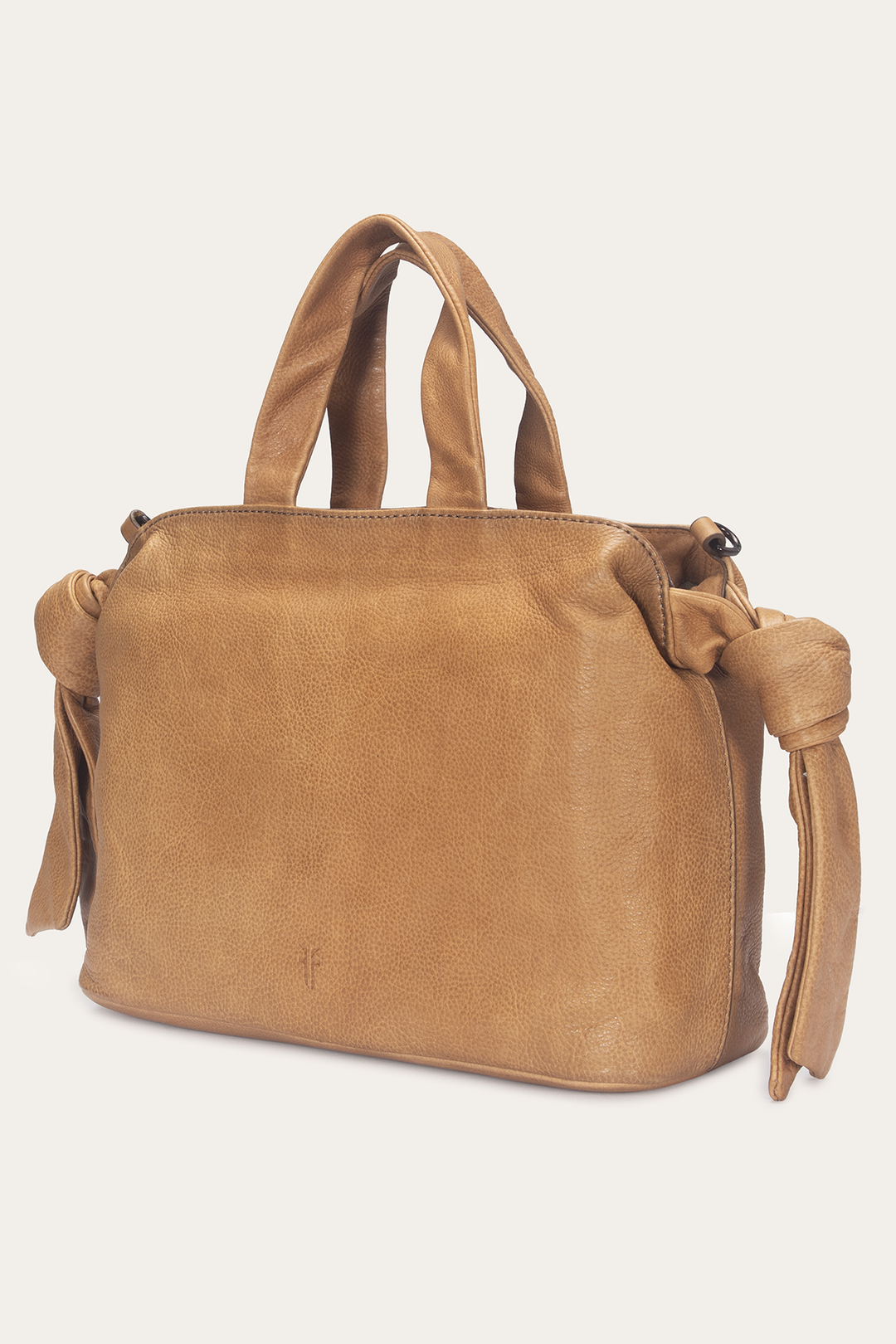 Beige Nora Knotted Satchel | Frye Beige