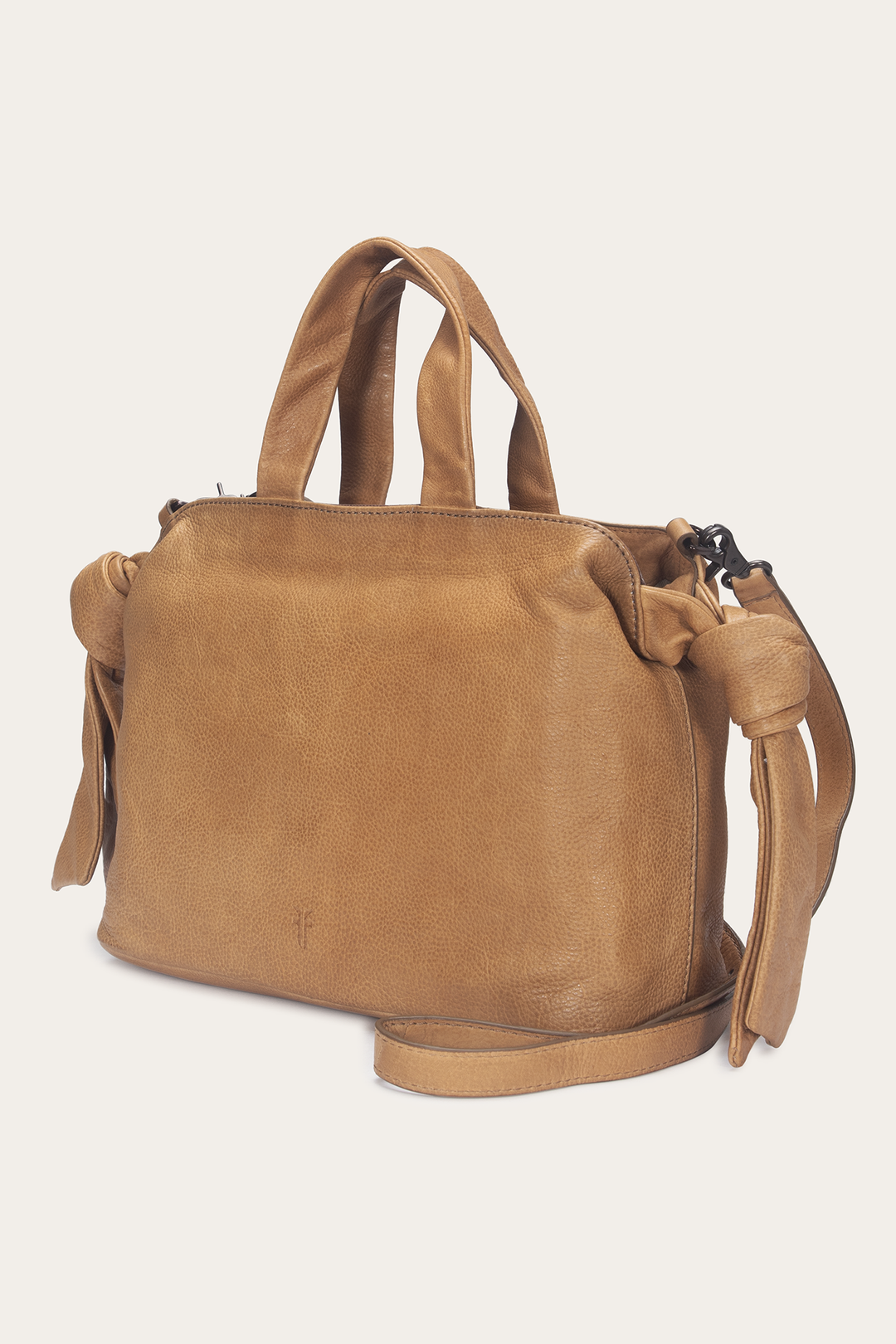 Beige Nora Knotted Satchel | Frye Beige