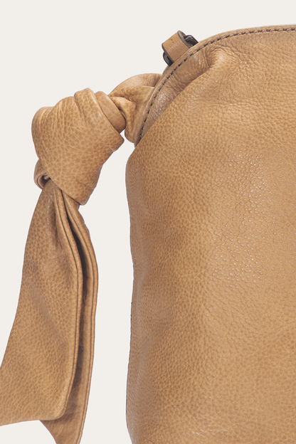 Beige Nora Knotted Satchel | Frye Beige