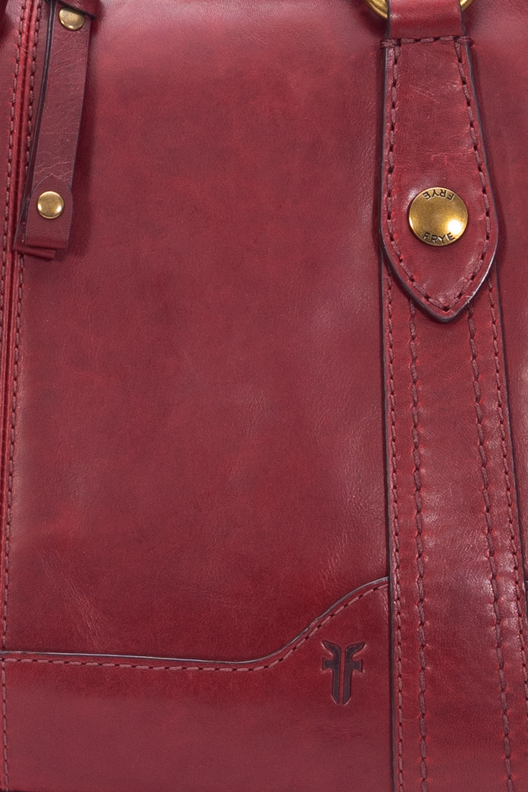 Berry Lacquer Melissa Medium Satchel | Frye Berry Lacquer