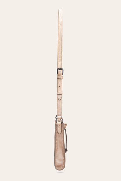 Light Bronze Melissa Zip Crossbody | Frye Light Bronze