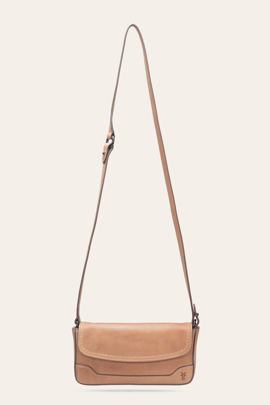 Beige Melissa Convertible Mini Flap | Frye Beige