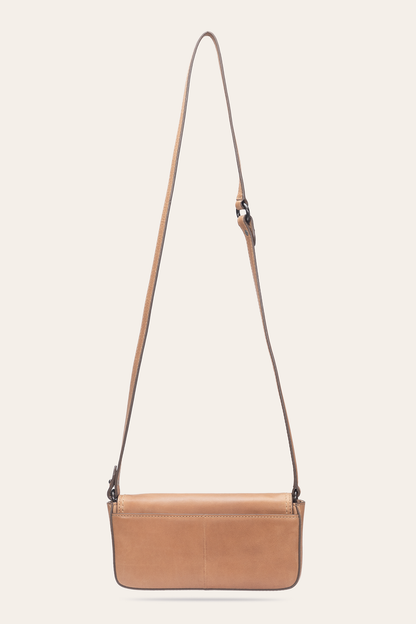 Beige Melissa Convertible Mini Flap | Frye Beige