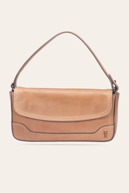 Beige Melissa Convertible Mini Flap | Frye Beige
