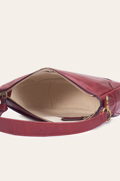 Berry Lacquer Melissa Crossbody | Frye Berry Lacquer