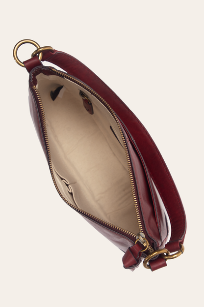 Berry Lacquer Melissa Crossbody | Frye Berry Lacquer