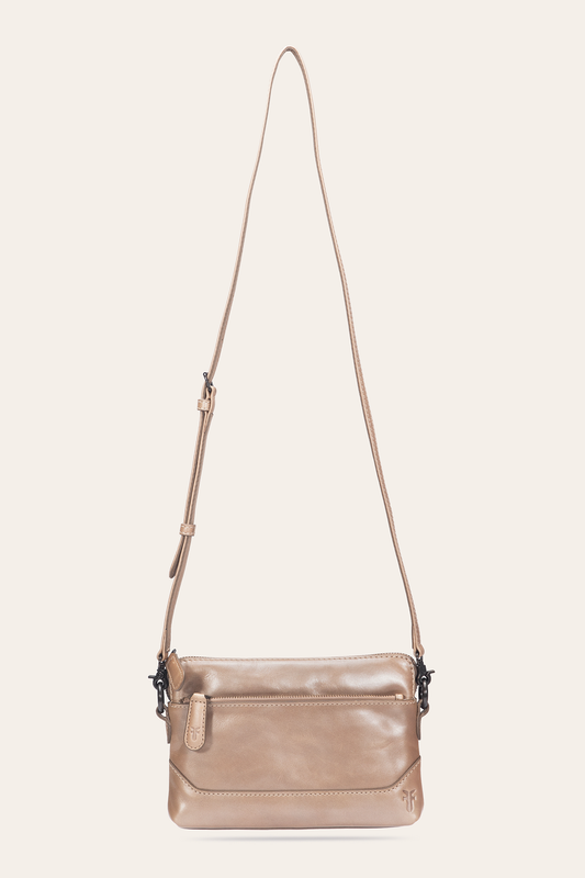 Light Bronze Melissa Crossbody Wristlet | Frye Light Bronze