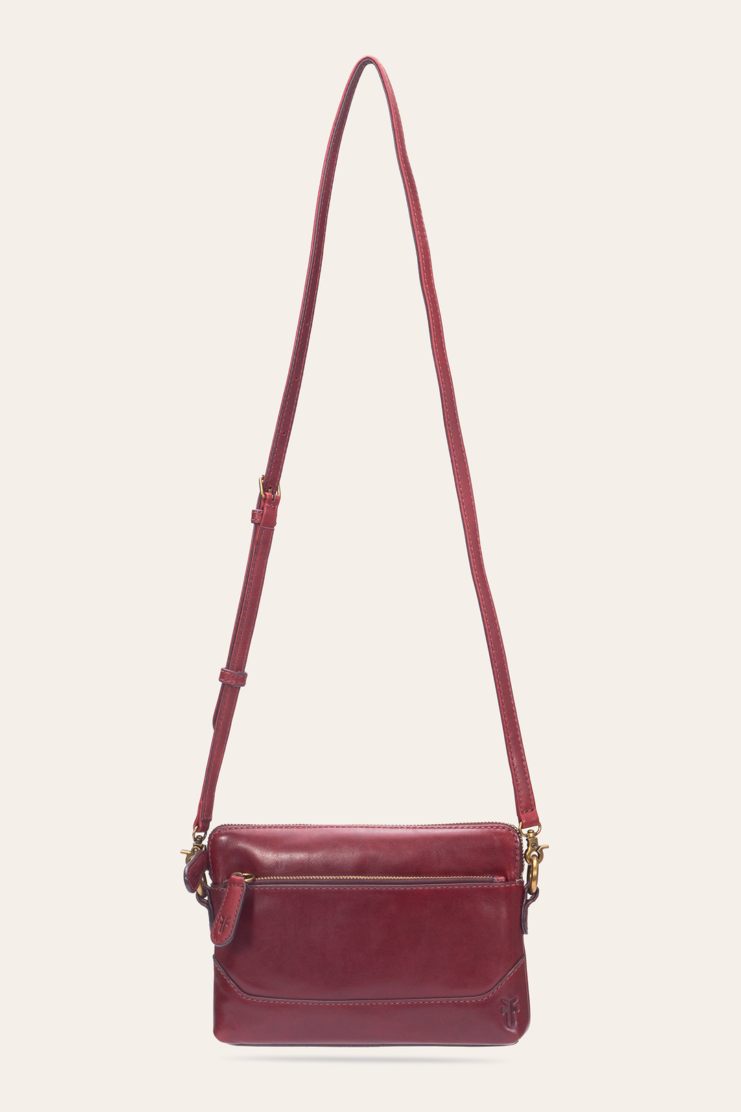 Berry Lacquer Melissa Crossbody Wristlet | Frye Berry Lacquer