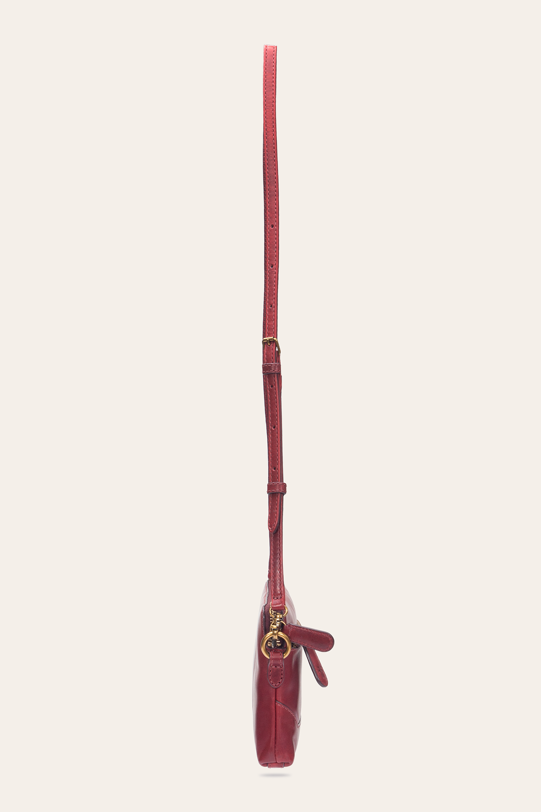 Berry Lacquer Melissa Crossbody Wristlet | Frye Berry Lacquer