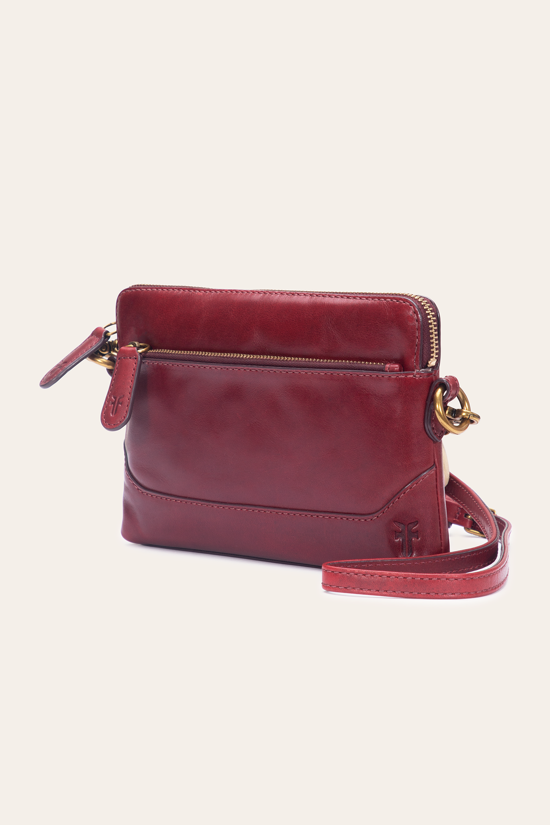 Berry Lacquer Melissa Crossbody Wristlet | Frye Berry Lacquer