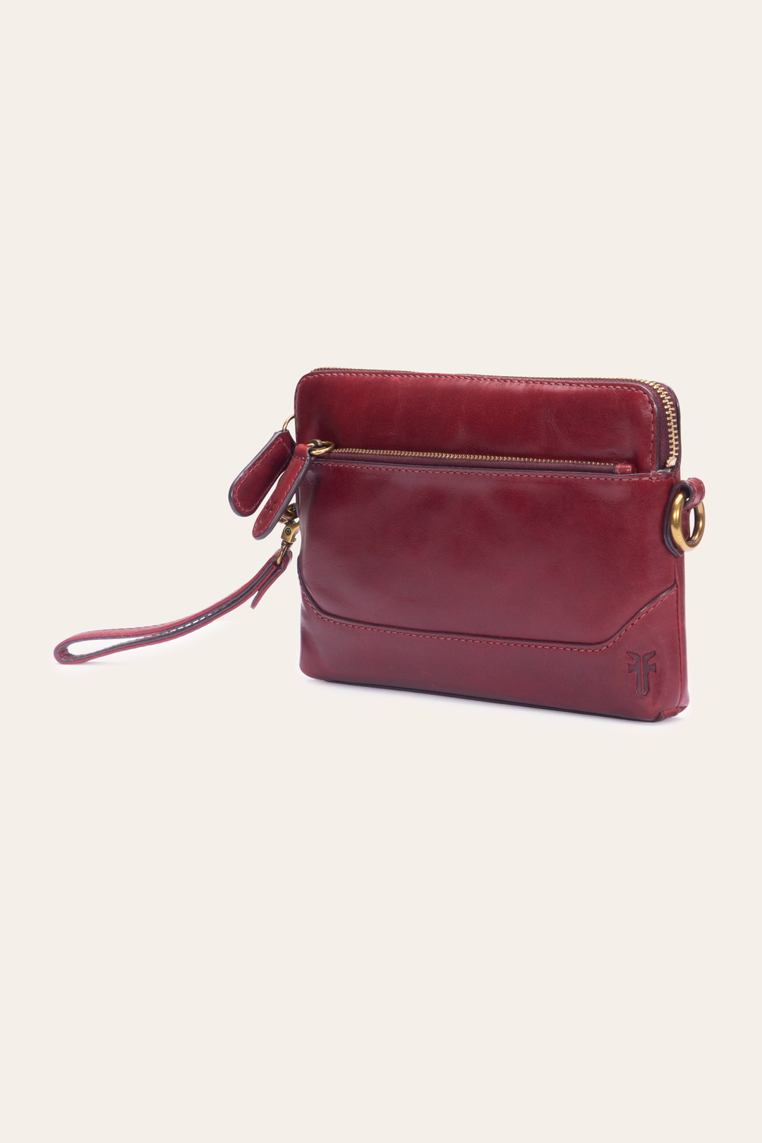 Berry Lacquer Melissa Crossbody Wristlet | Frye Berry Lacquer