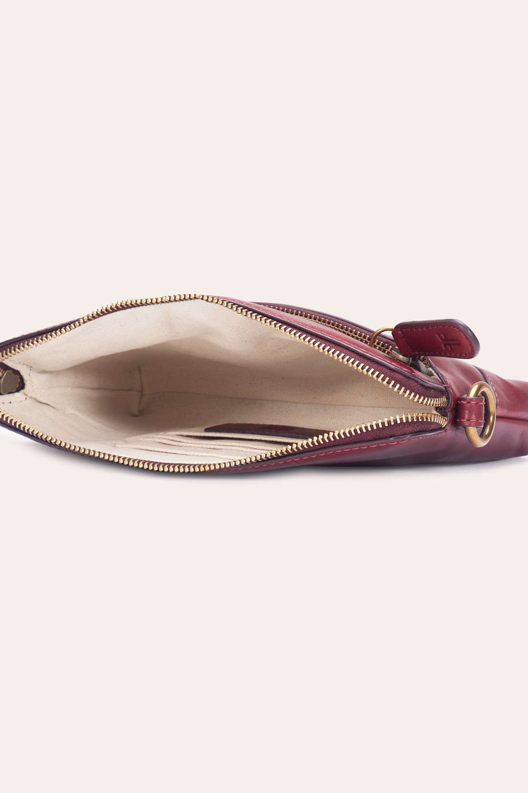 Berry Lacquer Melissa Crossbody Wristlet | Frye Berry Lacquer