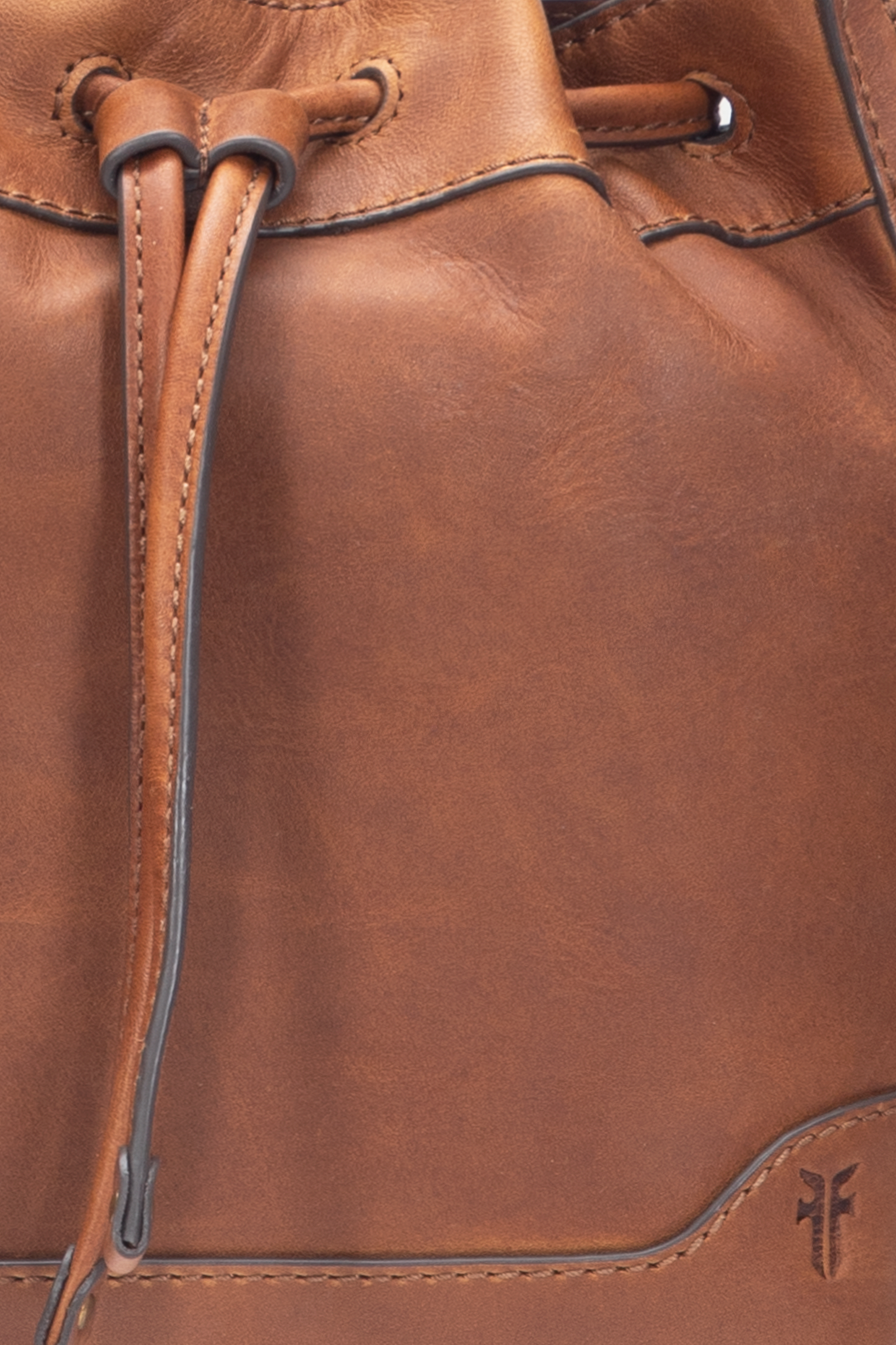 Cognac Melissa Convertible Bucket | Frye Cognac
