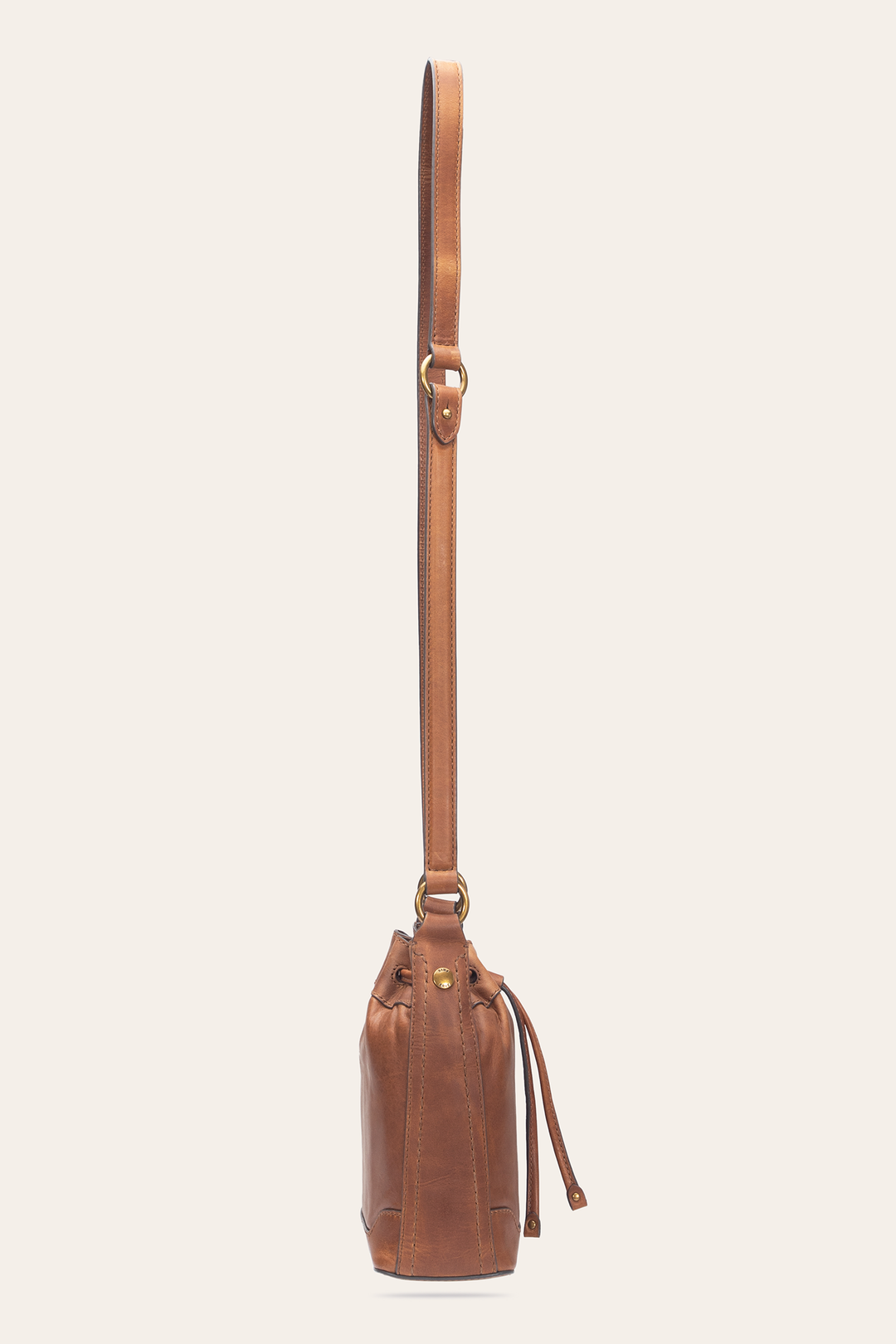 Cognac Melissa Convertible Bucket | Frye Cognac
