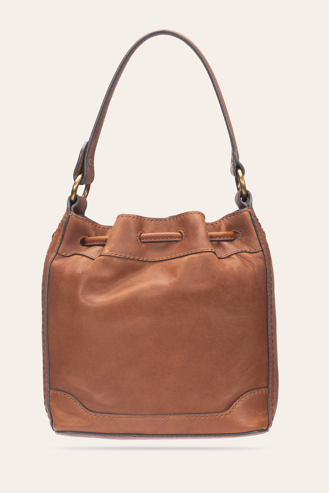 Cognac Melissa Convertible Bucket | Frye Cognac