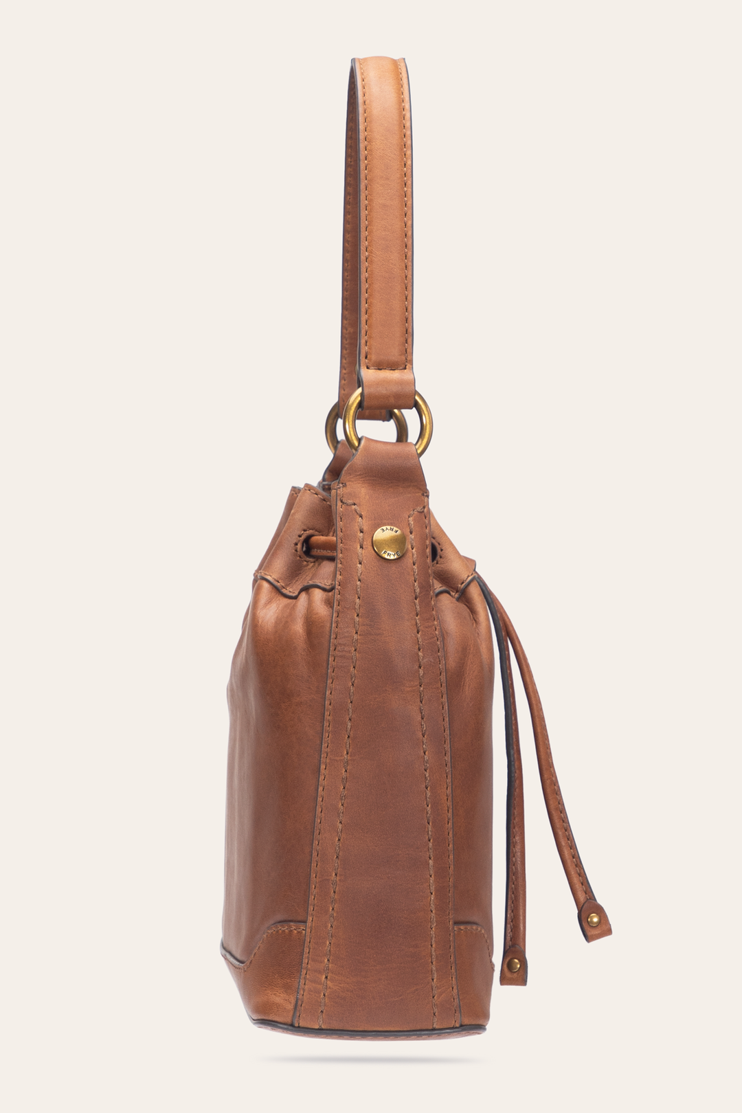 Cognac Melissa Convertible Bucket | Frye Cognac