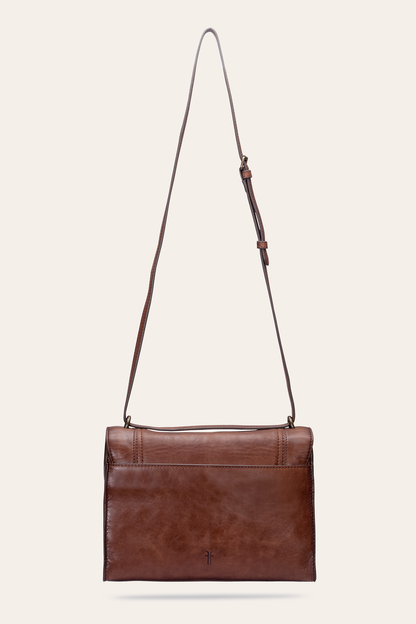 Alex Cognac Flap Shoulder | Frye Cognac