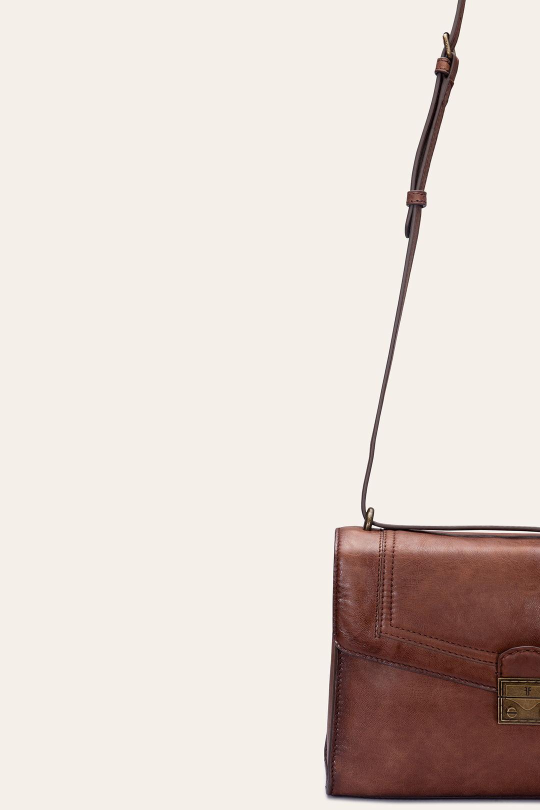 Alex Cognac Flap Shoulder | Frye Cognac