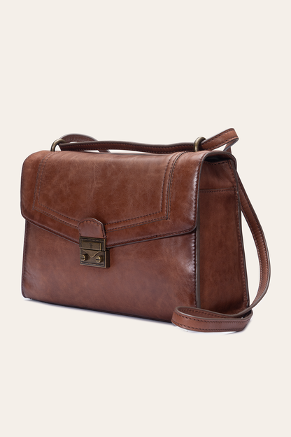 Alex Cognac Flap Shoulder | Frye Cognac