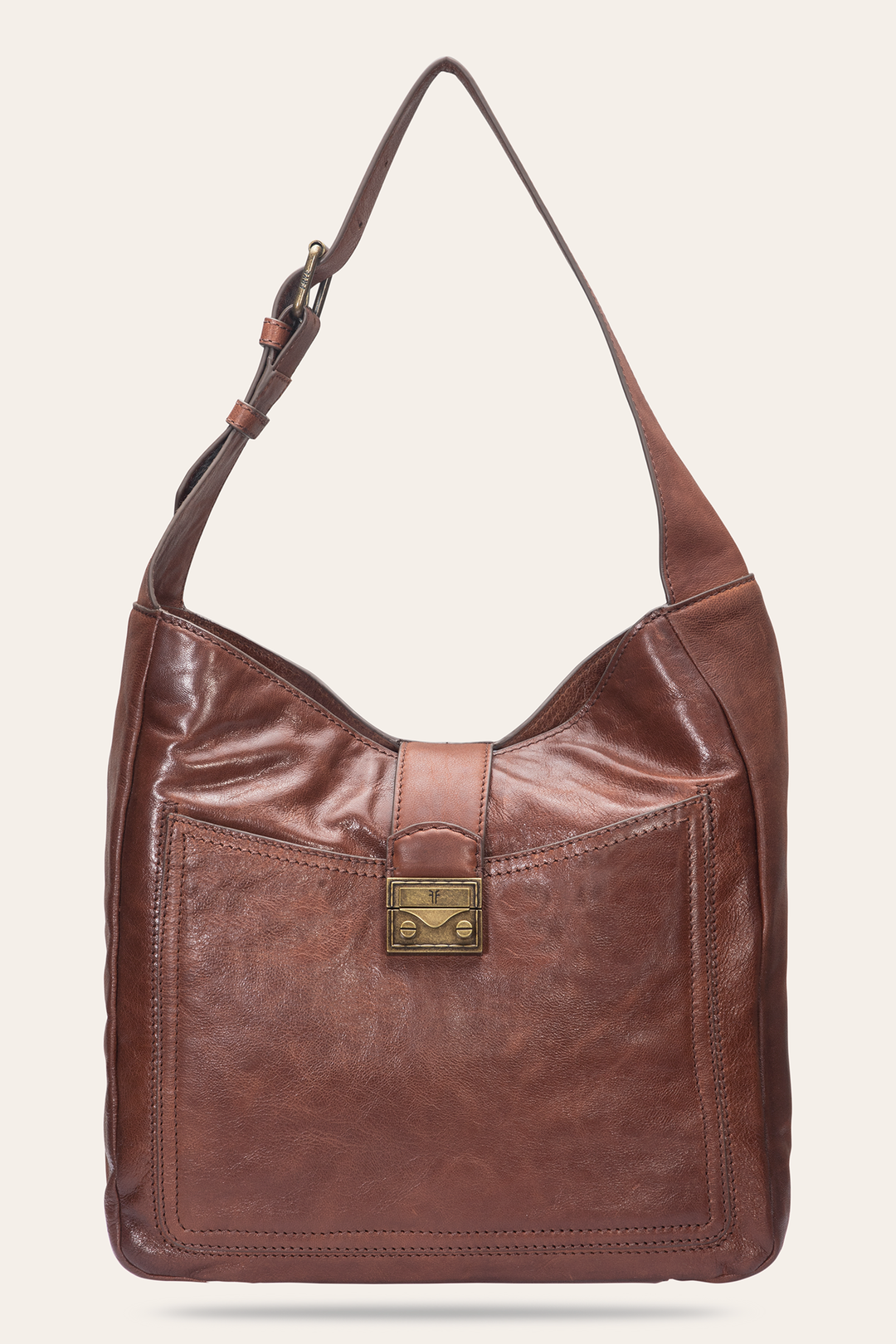 Alex Cognac Hobo | Frye Cognac