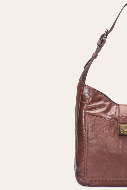 Alex Cognac Hobo | Frye Cognac