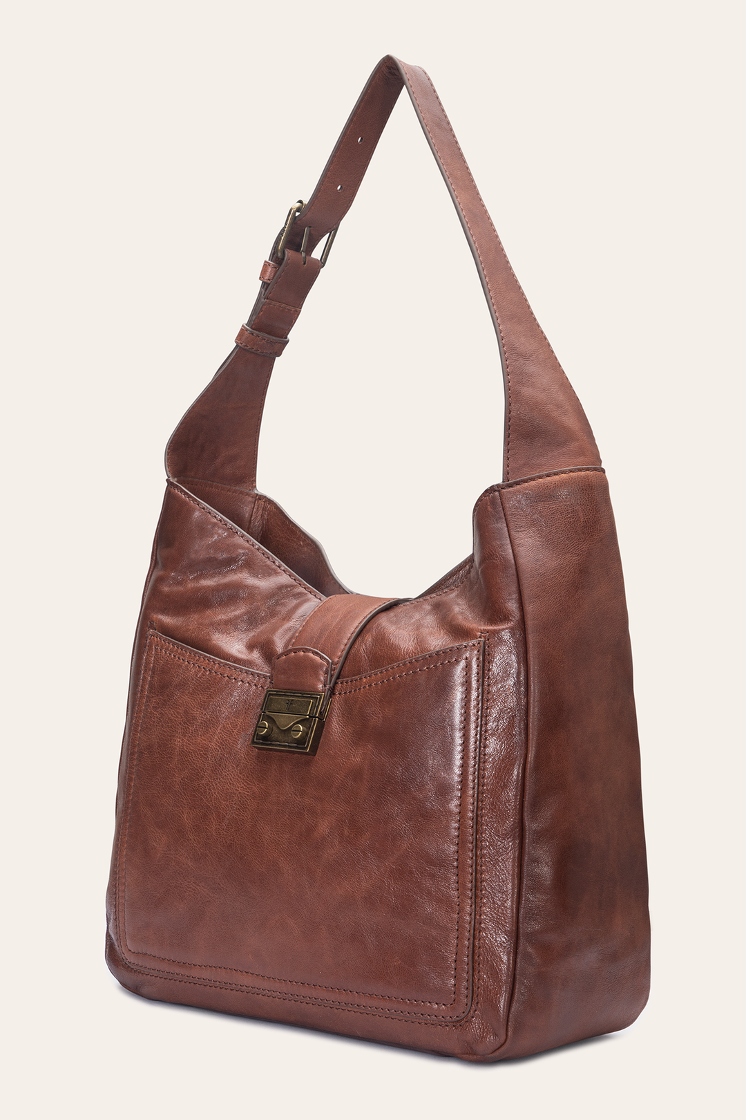 Alex Cognac Hobo | Frye Cognac