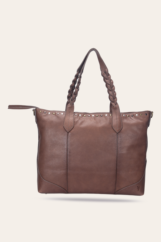 Soraya Dark Brown Shopper | Frye Dark Brown