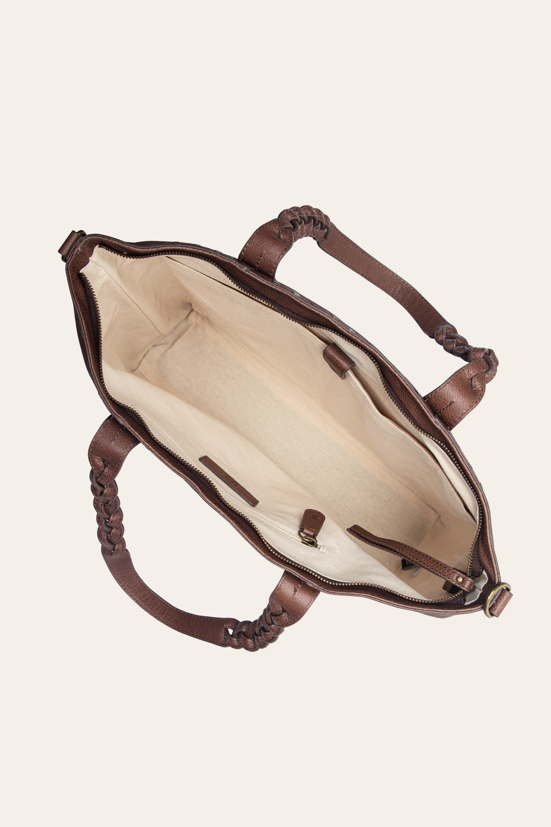 Soraya Dark Brown Shopper | Frye Dark Brown