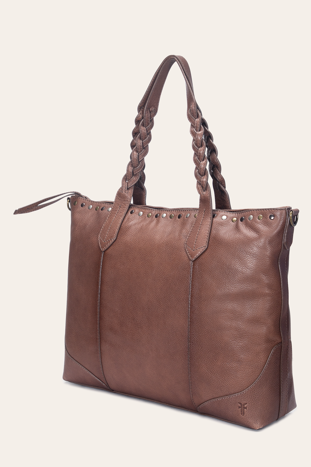 Soraya Dark Brown Shopper | Frye Dark Brown