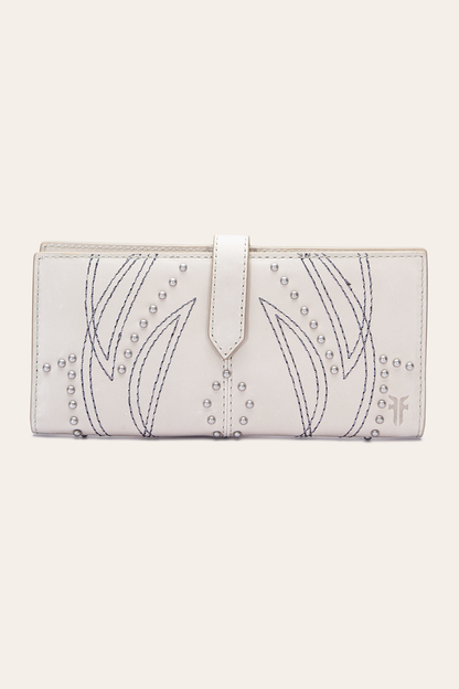 Sara Oat Slim Wallet | Frye Oat