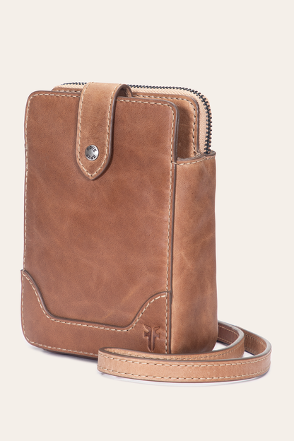 Melissa Beige Phone Crossbody | Frye Beige