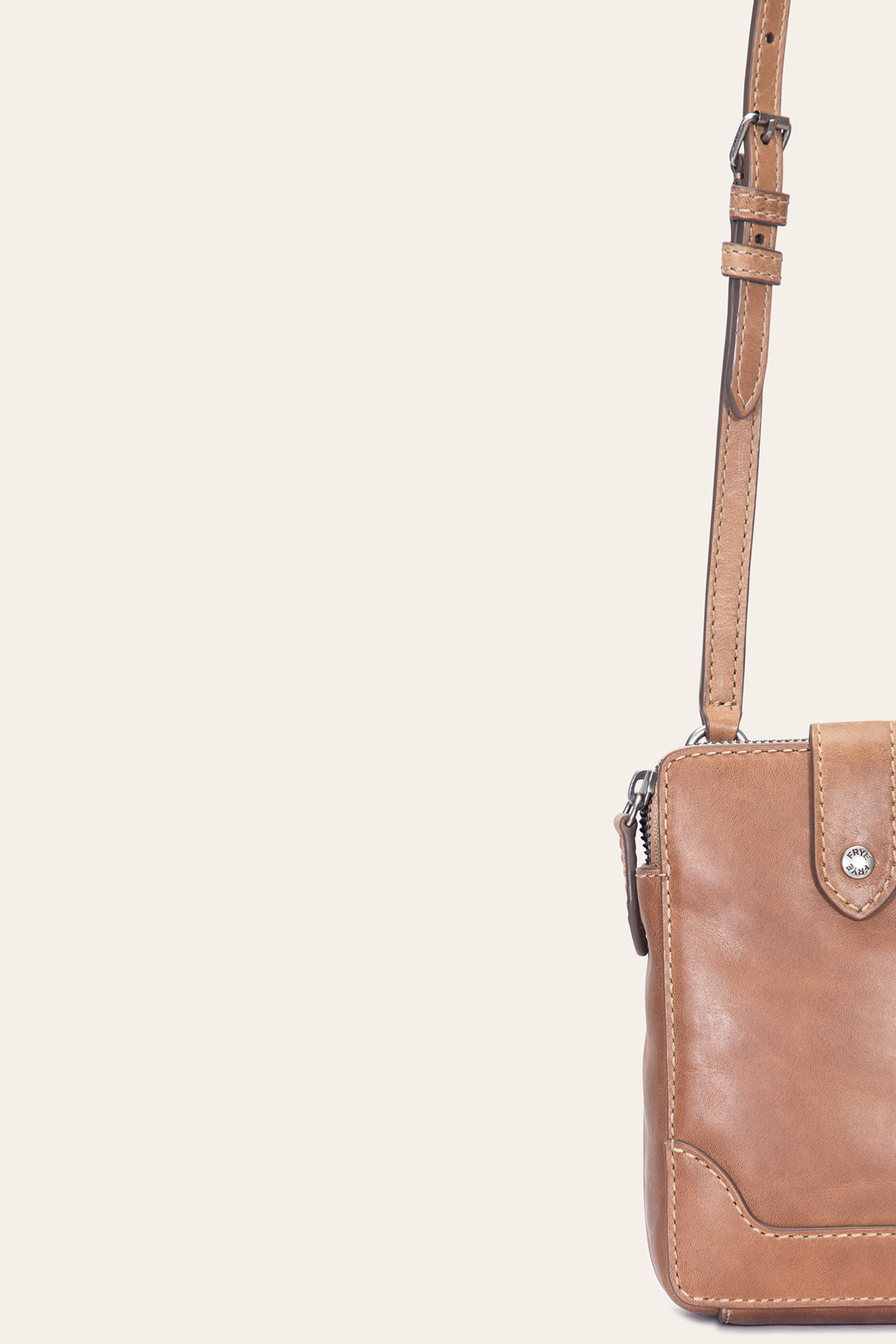 Melissa Beige Phone Crossbody | Frye Beige
