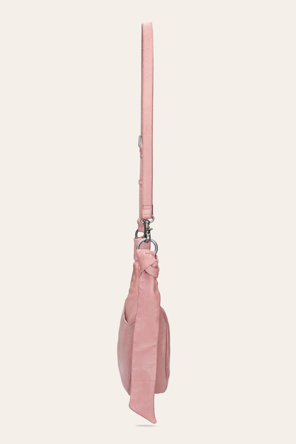 Women's Nora Knotted Crossbody Bag in Woodrose | Frye Woodrose