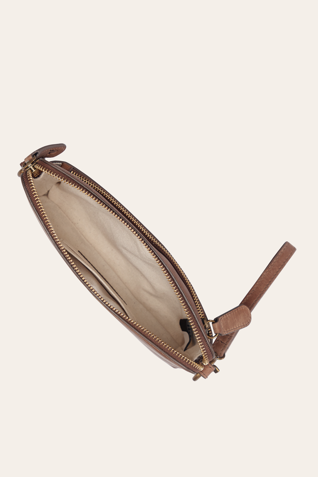 Women's Floral Crossbody Wristlet Wallet | Frye Cognac