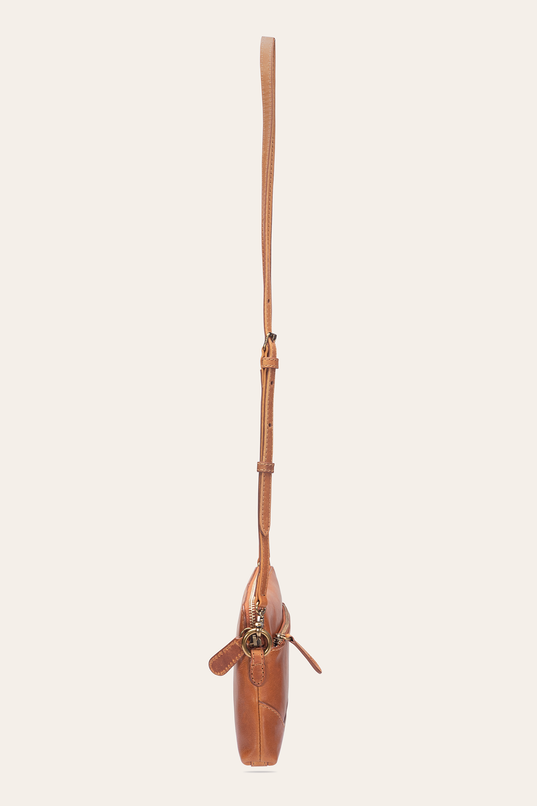 Melissa Burnt Terracotta Crossbody Wristlet | Frye Burnt Terracotta