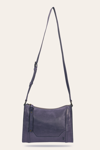 Melissa Eggplant Zip Crossbody | Frye Eggplant