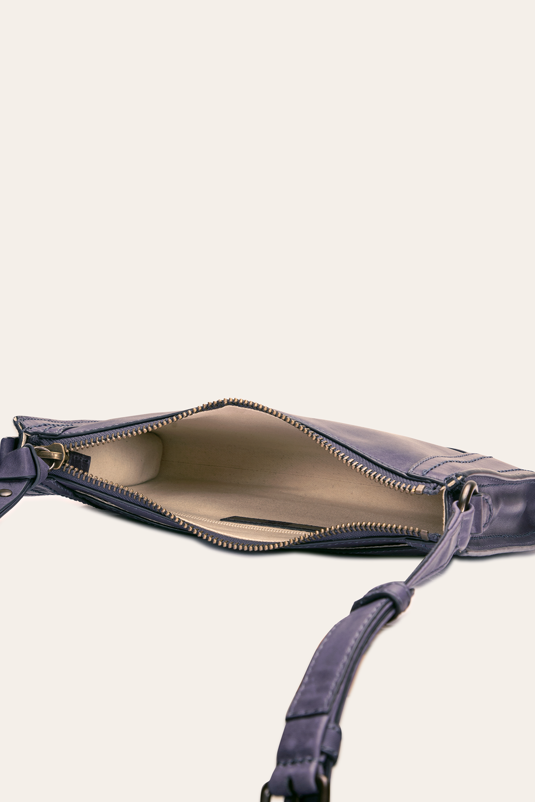 Melissa Eggplant Zip Crossbody | Frye Eggplant